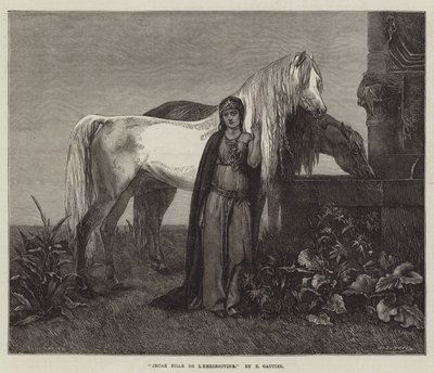 Young Girl from Herzegovina by Etienne Gautier